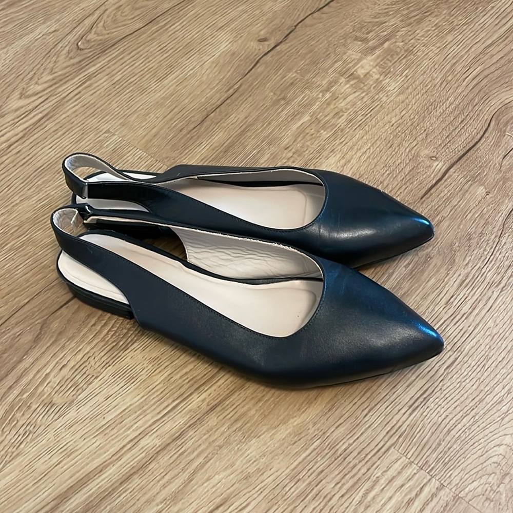 Able sling back flats